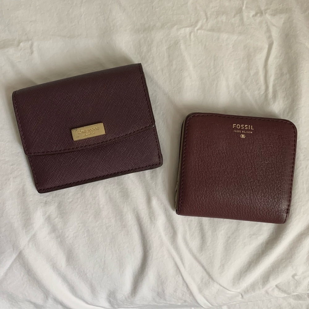 2for1 Designer Wallets: Kate Spade, Fossil